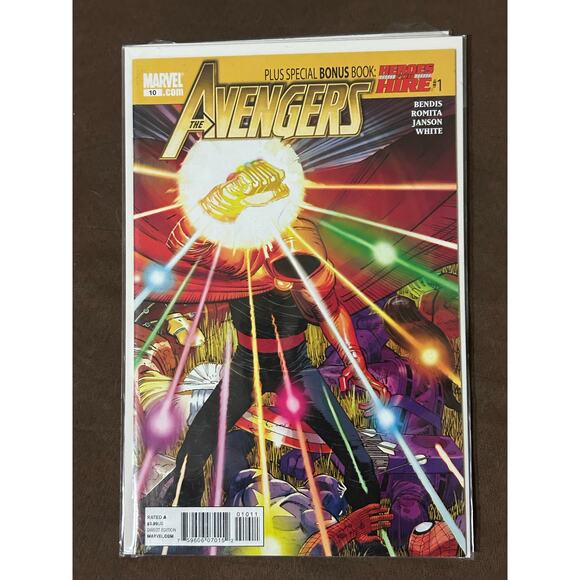 Avengers 4th Series #8 - 12 (2011 Marvel) Lot of 5 - 1 KEY - Picture 4 of 6